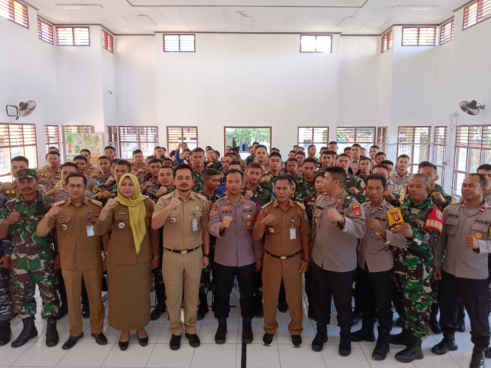 Penerimaan Taruna-Taruni Latihan Integrasi Taruna Wreda (Latsitarda) Nusantara di Kecamatan Balikpapan Timur